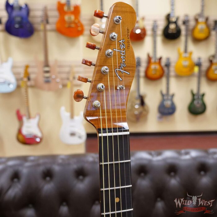 Fender Custom Shop Chris Fleming Masterbuilt Knotty Acoustasonic Telecaster Deluxe Closet Classic - Image 7