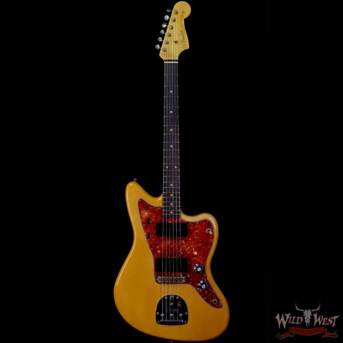 Fender Custom Shop Carlos Lopez Masterbuilt 1962 Jazzmaster Hand-Wound Pickups Journeyman Relic Super Faded Aged Olympic White - Image 3