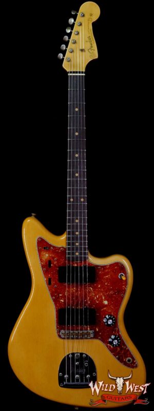 Fender Custom Shop Carlos Lopez Masterbuilt 1962 Jazzmaster Hand-Wound Pickups Journeyman Relic Super Faded Aged Olympic White