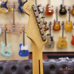 Fender Custom Shop Dennis Galuszka Masterbuilt 1955 Stratocaster Hand-Wound Pickups Journeyman Relic Black - Image 10