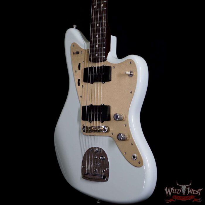 Fender Custom Shop Dennis Galuszka Masterbuilt 1958 Jazzmaster Brazilian Rosewood Neck Lush Closet Classic India Ivory - Image 2
