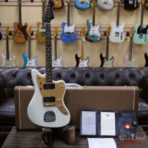 Fender Custom Shop Dennis Galuszka Masterbuilt 1958 Jazzmaster Brazilian Rosewood Neck Lush Closet Classic India Ivory - Image 6