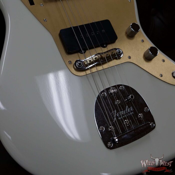 Fender Custom Shop Dennis Galuszka Masterbuilt 1958 Jazzmaster Brazilian Rosewood Neck Lush Closet Classic India Ivory - Image 9