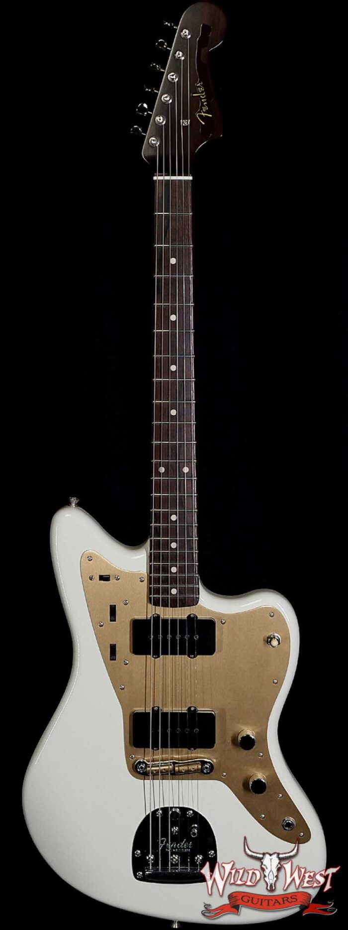 Fender Custom Shop Dennis Galuszka Masterbuilt 1958 Jazzmaster Brazilian Rosewood Neck Lush Closet Classic India Ivory - Image 1