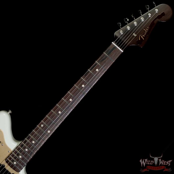 Fender Custom Shop Dennis Galuszka Masterbuilt 1958 Jazzmaster Brazilian Rosewood Neck Lush Closet Classic India Ivory - Image 4