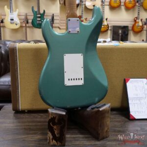 Fender Custom Shop Dennis Galuszka Masterbuilt Roasted 1959 Stratocaster Journeyman Relic Brazilian Rosewood Slab Board Hand-Wound Pickups Sherwood Green - Image 12