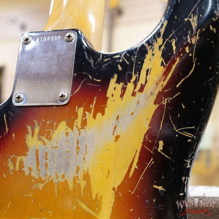 Fender Custom Shop Dennis Galuszka Masterbuilt 1960 Stratocaster Relic Josefina Hand-Wound Pickups 3 Tone Sunburst - Image 12