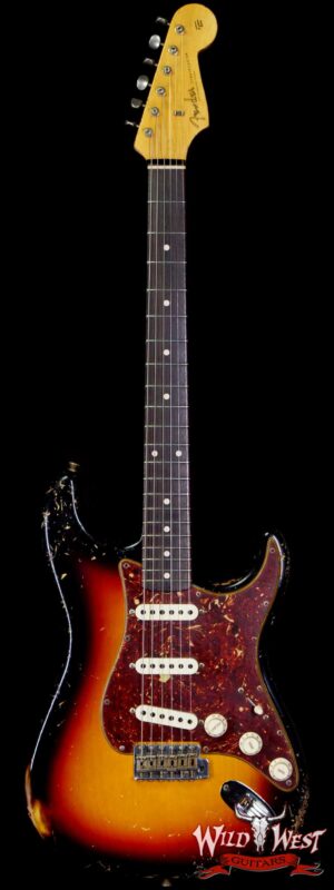 Fender Custom Shop Dennis Galuszka Masterbuilt 1960 Stratocaster Relic Josefina Hand-Wound Pickups 3 Tone Sunburst