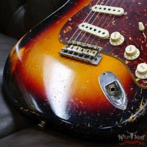 Fender Custom Shop Dennis Galuszka Masterbuilt 1960 Stratocaster Relic Josefina Hand-Wound Pickups 3 Tone Sunburst - Image 9