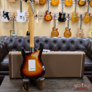 Fender Custom Shop Dennis Galuszka Masterbuilt 1960 Stratocaster Relic Josefina Hand-Wound Pickups 3 Tone Sunburst - Image 10