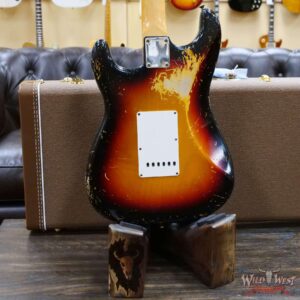 Fender Custom Shop Dennis Galuszka Masterbuilt 1960 Stratocaster Relic Josefina Hand-Wound Pickups 3 Tone Sunburst - Image 12