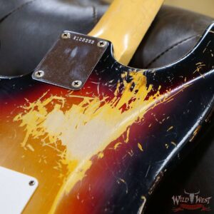 Fender Custom Shop Dennis Galuszka Masterbuilt 1960 Stratocaster Relic Josefina Hand-Wound Pickups 3 Tone Sunburst - Image 13