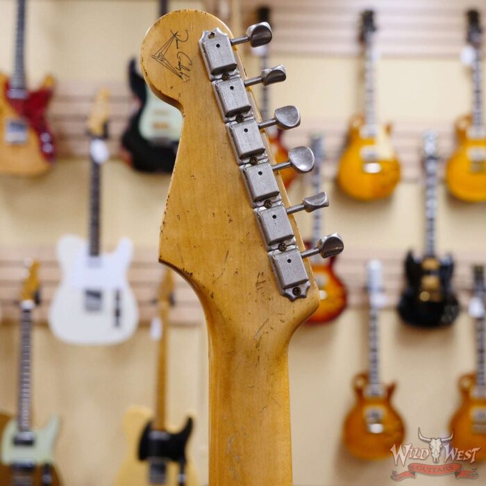 Fender Custom Shop Dennis Galuszka Masterbuilt 1960 Stratocaster Relic Josefina Hand-Wound Pickups 3 Tone Sunburst - Image 11