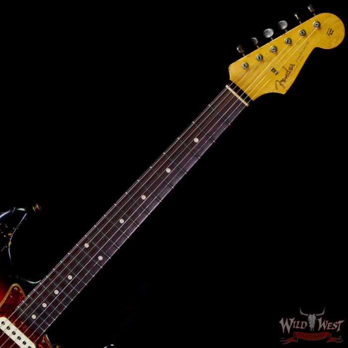Fender Custom Shop Dennis Galuszka Masterbuilt 1960 Stratocaster Relic Josefina Hand-Wound Pickups 3 Tone Sunburst - Image 4