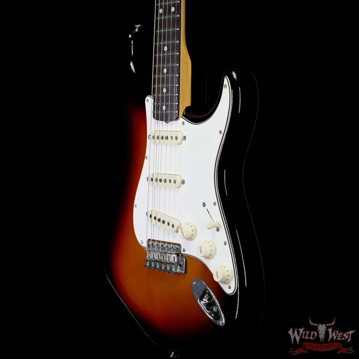 Fender Custom Shop Dennis Galuszka Masterbuilt 1961 Stratocaster Lush Closet Classic AAA Rosewood Slab Board 3 Tone Sunbusrt - Image 2