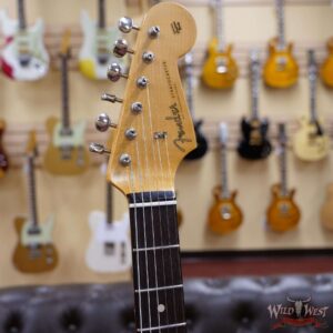 Fender Custom Shop Dennis Galuszka Masterbuilt 1961 Stratocaster Lush Closet Classic AAA Rosewood Slab Board 3 Tone Sunbusrt - Image 4