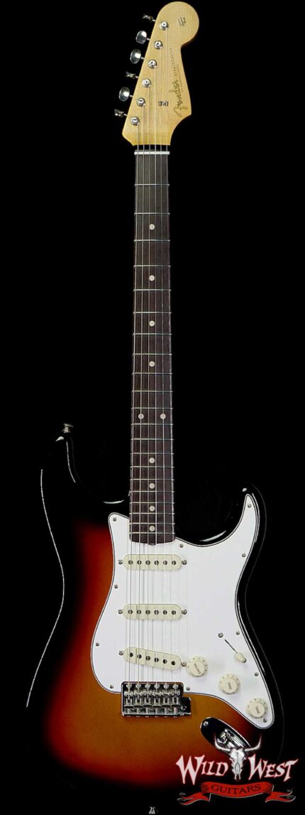 Fender Custom Shop Dennis Galuszka Masterbuilt 1961 Stratocaster Lush Closet Classic AAA Rosewood Slab Board 3 Tone Sunbusrt