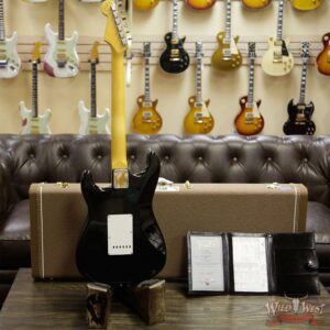 Fender Custom Shop Dennis Galuszka Masterbuilt 1961 Stratocaster Lush Closet Classic AAA Rosewood Slab Board Black - Image 11