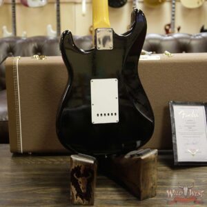 Fender Custom Shop Dennis Galuszka Masterbuilt 1961 Stratocaster Lush Closet Classic AAA Rosewood Slab Board Black - Image 12