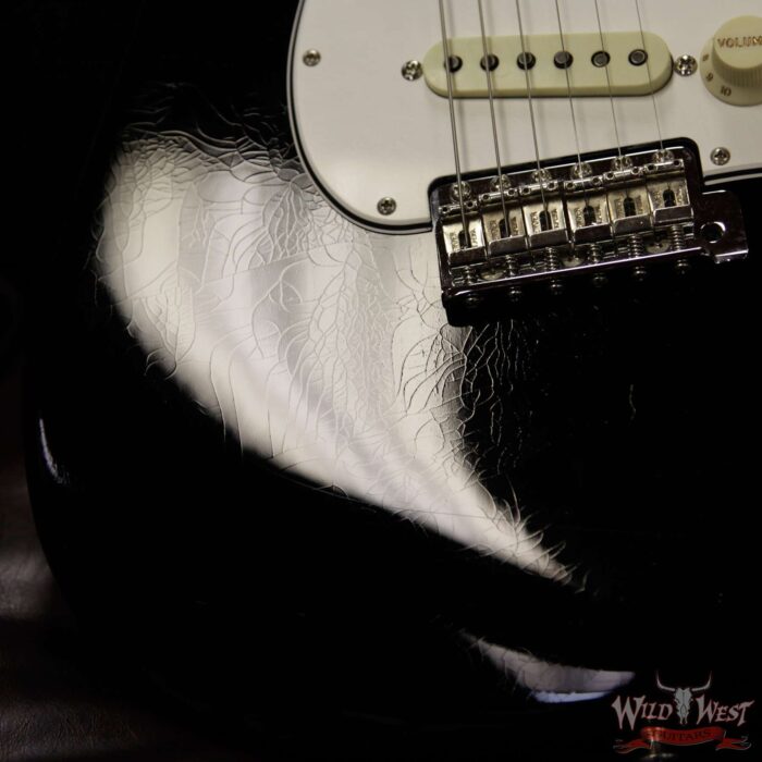 Fender Custom Shop Dennis Galuszka Masterbuilt 1961 Stratocaster Lush Closet Classic AAA Rosewood Slab Board Black - Image 10