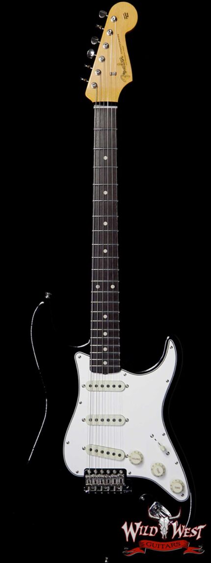 Fender Custom Shop Dennis Galuszka Masterbuilt 1961 Stratocaster Lush Closet Classic AAA Rosewood Slab Board Black