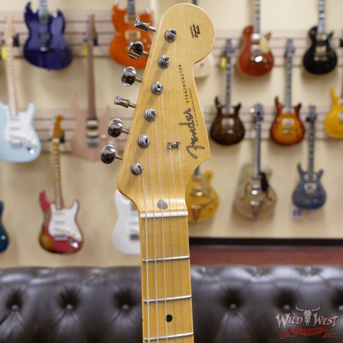Fender Custom Shop Dennis Galuszka Masterbuilt 50’s Stratocaster Josefina Hand-Wound Pickups Lush Closet Classic Black - Image 7