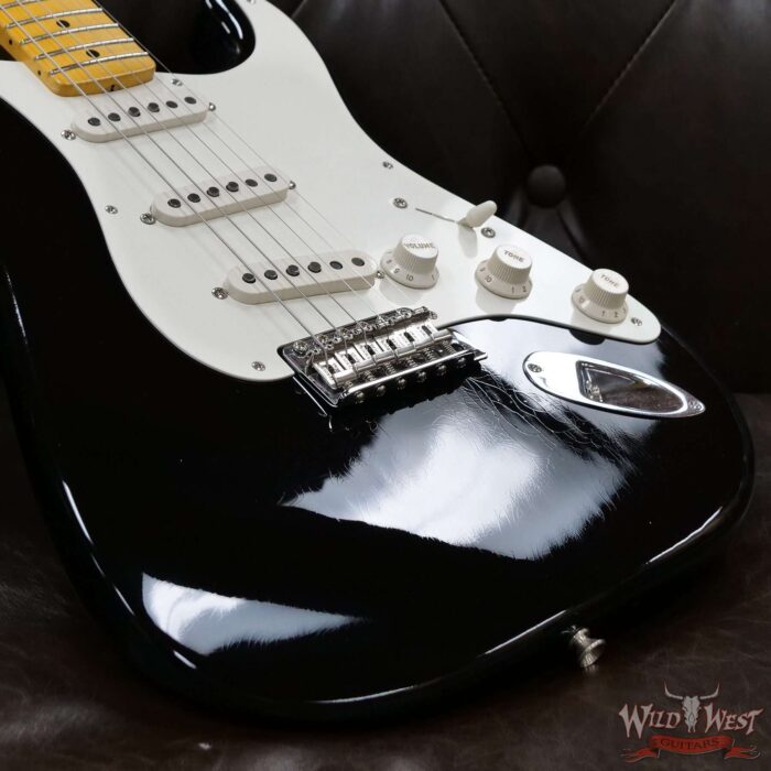 Fender Custom Shop Dennis Galuszka Masterbuilt 50’s Stratocaster Josefina Hand-Wound Pickups Lush Closet Classic Black - Image 8