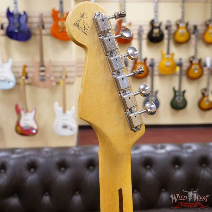 Fender Custom Shop Dennis Galuszka Masterbuilt 50’s Stratocaster Josefina Hand-Wound Pickups Lush Closet Classic Black - Image 10