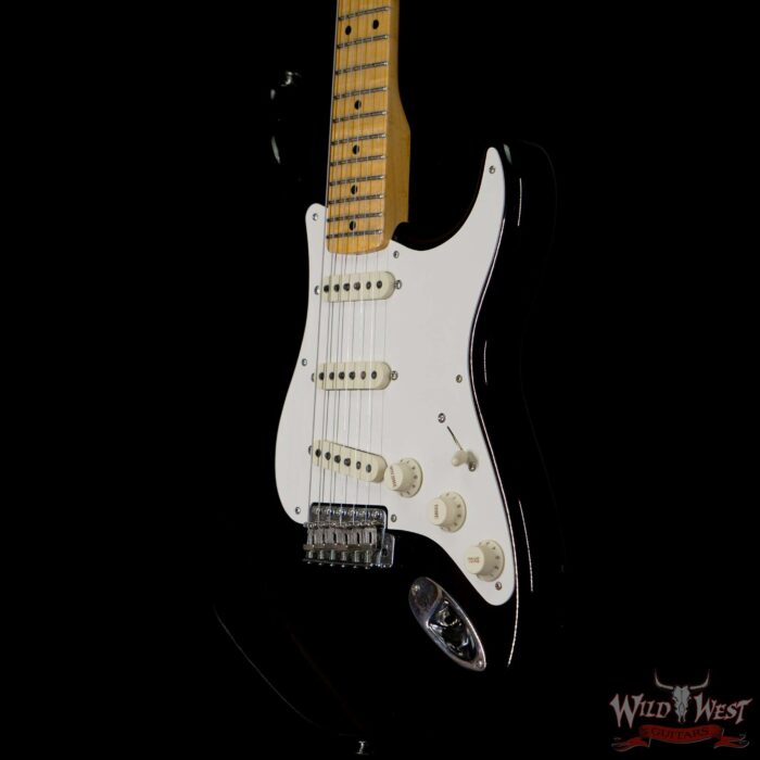 Fender Custom Shop Dennis Galuszka Masterbuilt 50’s Stratocaster Lush Closet Classic Black Josefina Hand-Wound Pickups - Image 2