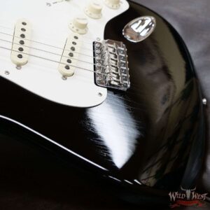 Fender Custom Shop Dennis Galuszka Masterbuilt 50’s Stratocaster Lush Closet Classic Black Josefina Hand-Wound Pickups - Image 9