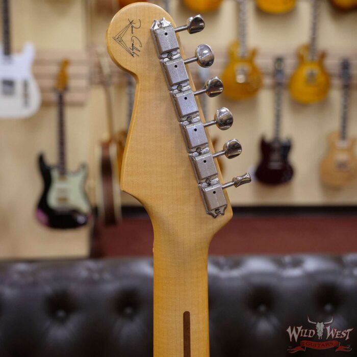 Fender Custom Shop Dennis Galuszka Masterbuilt 50’s Stratocaster Lush Closet Classic Black Josefina Hand-Wound Pickups - Image 11
