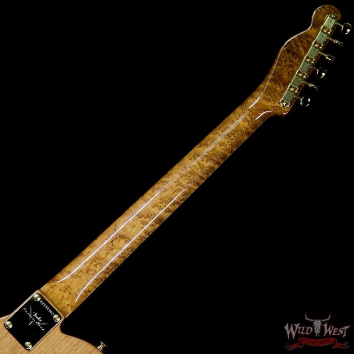 Fender Custom Shop Masterbuilt Dennis Galuszka Artisan Spalted Maple Telecaster HH African Blackwood Board - Image 11