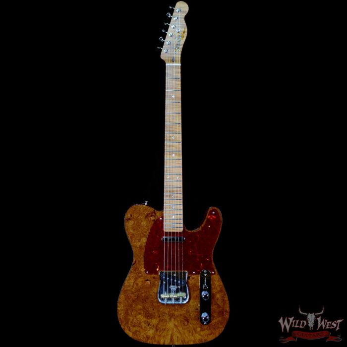 Fender Custom Shop Dennis Galuszka Masterbuilt Burl Top Telecaster NOS with Josefina Hand-Wound Pickups - Image 3