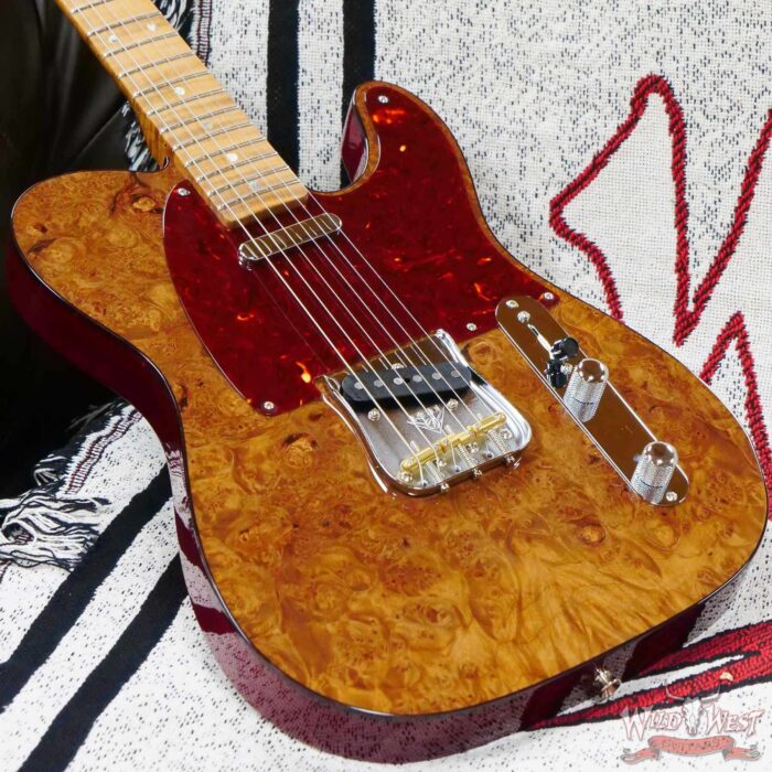 Fender Custom Shop Dennis Galuszka Masterbuilt Burl Top Telecaster NOS with Josefina Hand-Wound Pickups - Image 8