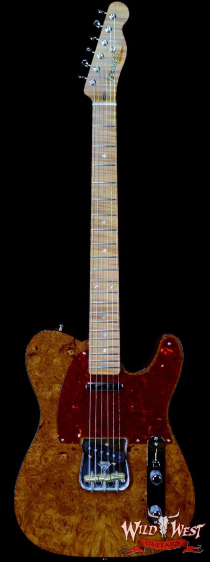 Fender Custom Shop Dennis Galuszka Masterbuilt Burl Top Telecaster NOS with Josefina Hand-Wound Pickups