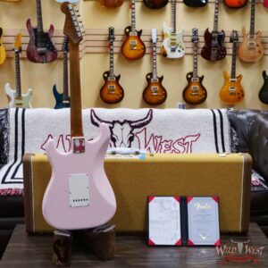 Fender Custom Shop Dennis Galuszka Masterbuilt Roasted 1959 Stratocaster Brazilian Rosewood Slab Board Hand-Wound PUs Journeyman Relic Aged Shell Pink - Image 9