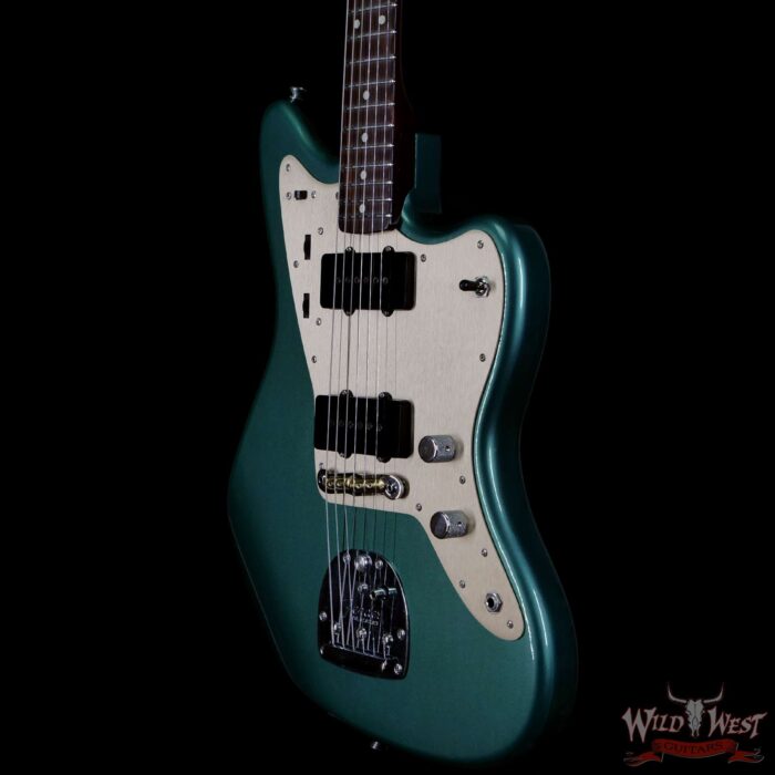 Fender Custom Shop Dennis Galuszka Masterbuilt 1958 Jazzmaster Brazilian DLX Closet Classic Sherwood Green - Image 2