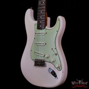 Fender Custom Shop Dennis Galuszka Masterbuilt Roasted 1959 Stratocaster Brazilian Rosewood Slab Board Hand-Wound PUs Journeyman Relic Aged Shell Pink - Image 2