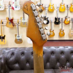 Fender Custom Shop Dale Wilson Masterbuilt 1960 Stratocaster Heavy Relic Brazilian Rosewood Slab Board 3 Tone Sunburst - Image 6