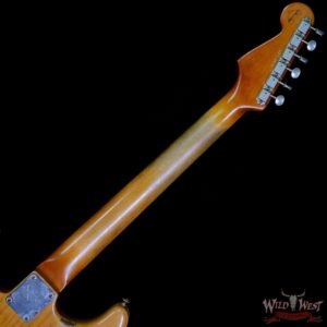 Fender Custom Shop Dale Wilson Masterbuilt 1963 Stratocaster Brazilian Rosewood Fingerboard Heavy Relic Natural - Image 5