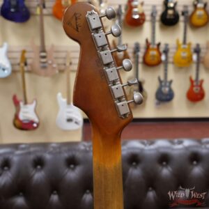 Fender Custom Shop Dale Wilson Masterbuilt 1963 Stratocaster Brazilian Rosewood Fingerboard Heavy Relic Natural - Image 10