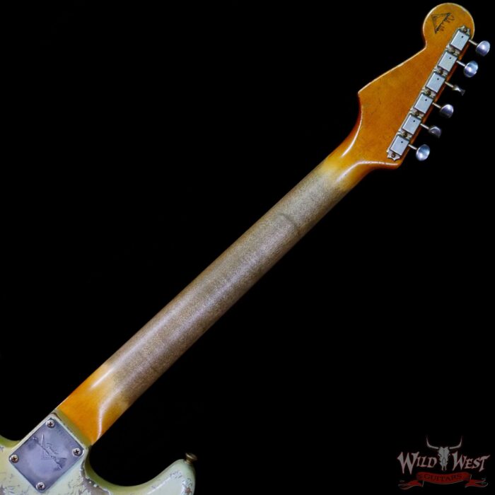 Fender Custom Shop Dale Wilson Masterbuilt 1961 Stratocaster Heavy Relic Super Faded Sonic Blue - Image 5