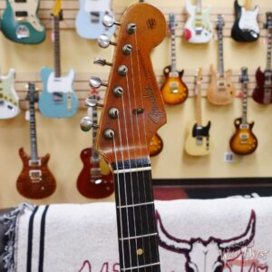 Fender Custom Shop Dale Wilson Masterbuilt 1961 Stratocaster Heavy Relic Super Faded Sonic Blue - Image 7