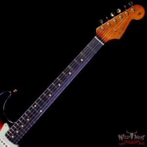 Fender Custom Shop Dale Wilson Masterbuilt 1960 Stratocaster Hardtail Brazilian Rosewood Board Relic 3 Tone Sunburst with Gold Hardware - Image 4