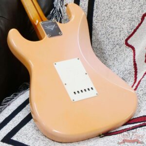 Fender Custom Shop Dale Wilson Masterbuilt 1959 ‘59 Stratocaster Flame Maple Neck Josefina Hand-Wound Pickups Pre-Relic Aged Shell Pink - Image 12