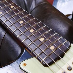 Fender Custom Shop Dale Wilson Masterbuilt 1960 Stratocaster Brazilian Rosewood Board Relic 3 Tone Sunburst with Gold Hardware - Image 11