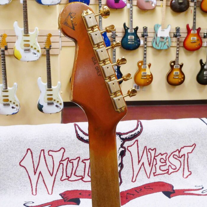 Fender Custom Shop Dale Wilson Masterbuilt 1960 Stratocaster Brazilian Rosewood Board Relic 3 Tone Sunburst with Gold Hardware - Image 13