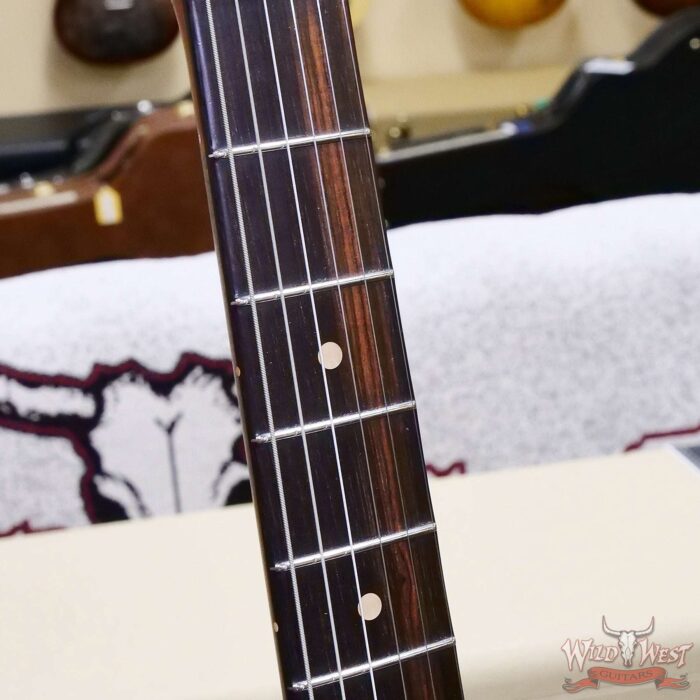 Fender Custom Shop Dale Wilson Masterbuilt 1961 Hardtail Stratocaster Hand-Wound Pickups Brazilian Rosewood Fingerboard Relic Black 6.90 LBS (US Only / No International Shipping) - Image 11