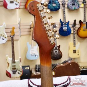 Fender Custom Shop Dale Wilson Masterbuilt 1961 Hardtail Stratocaster Hand-Wound Pickups Brazilian Rosewood Fingerboard Relic Black 6.90 LBS (US Only / No International Shipping) - Image 13