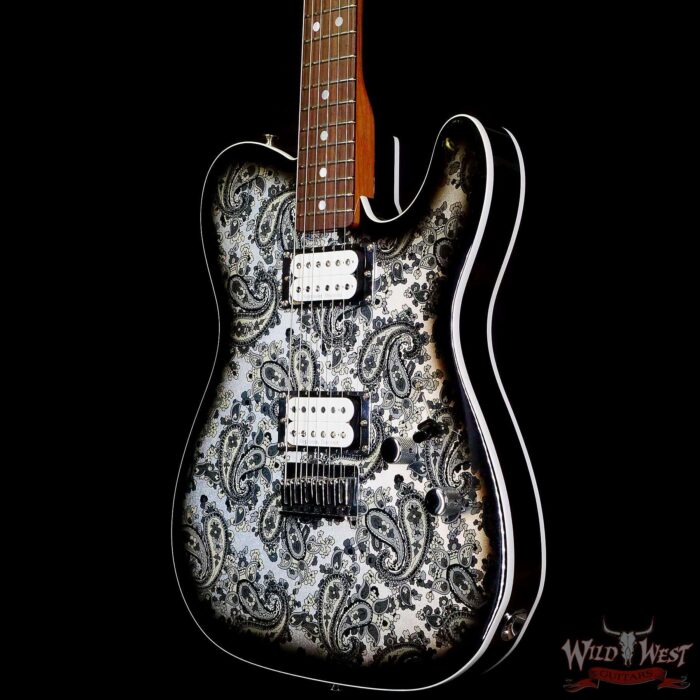 Fender Custom Shop Paul Waller Masterbuilt 1967 Telecaster Custom HH NOS Black Paisley 7.25 LBS - Image 2
